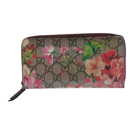 gucci floral wallet|gucci floral wallet for sale.